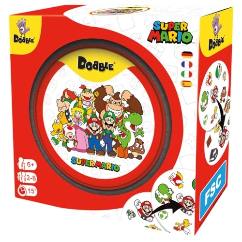 Dobble Super Mario - German 6+ 55 Karten