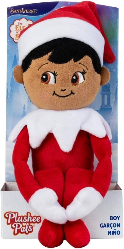 MZA STORES Elf Plushee Pals - Dark Skin