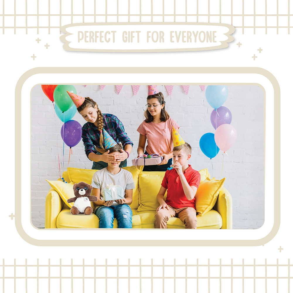 Bear TY Eyes 23 cm Plush