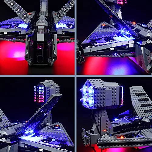 Light Kit for LEGO Justifier 75323 - Acrylonitrile Butadiene Styrene