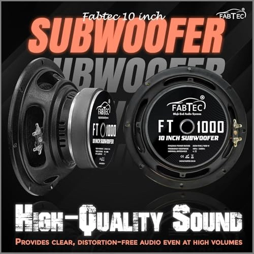 10 Inch Subwoofer - 250W