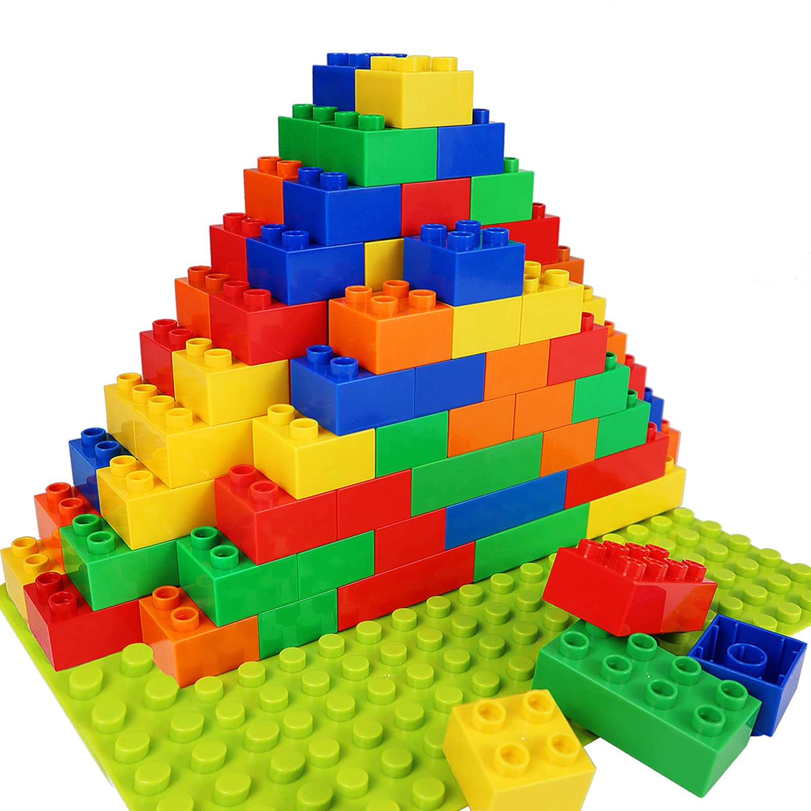 aotipol Large Classic Building Bricks Set - 101 pcs