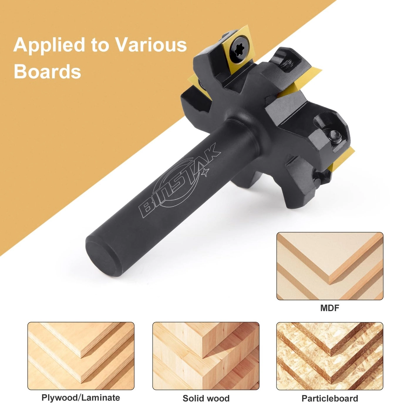 CNC Spoilboard Surfacing Router Bit - 2" 1/2"