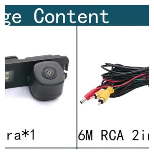 Reverse car rear view camera - Night vision Wired 720 x 540 pixels