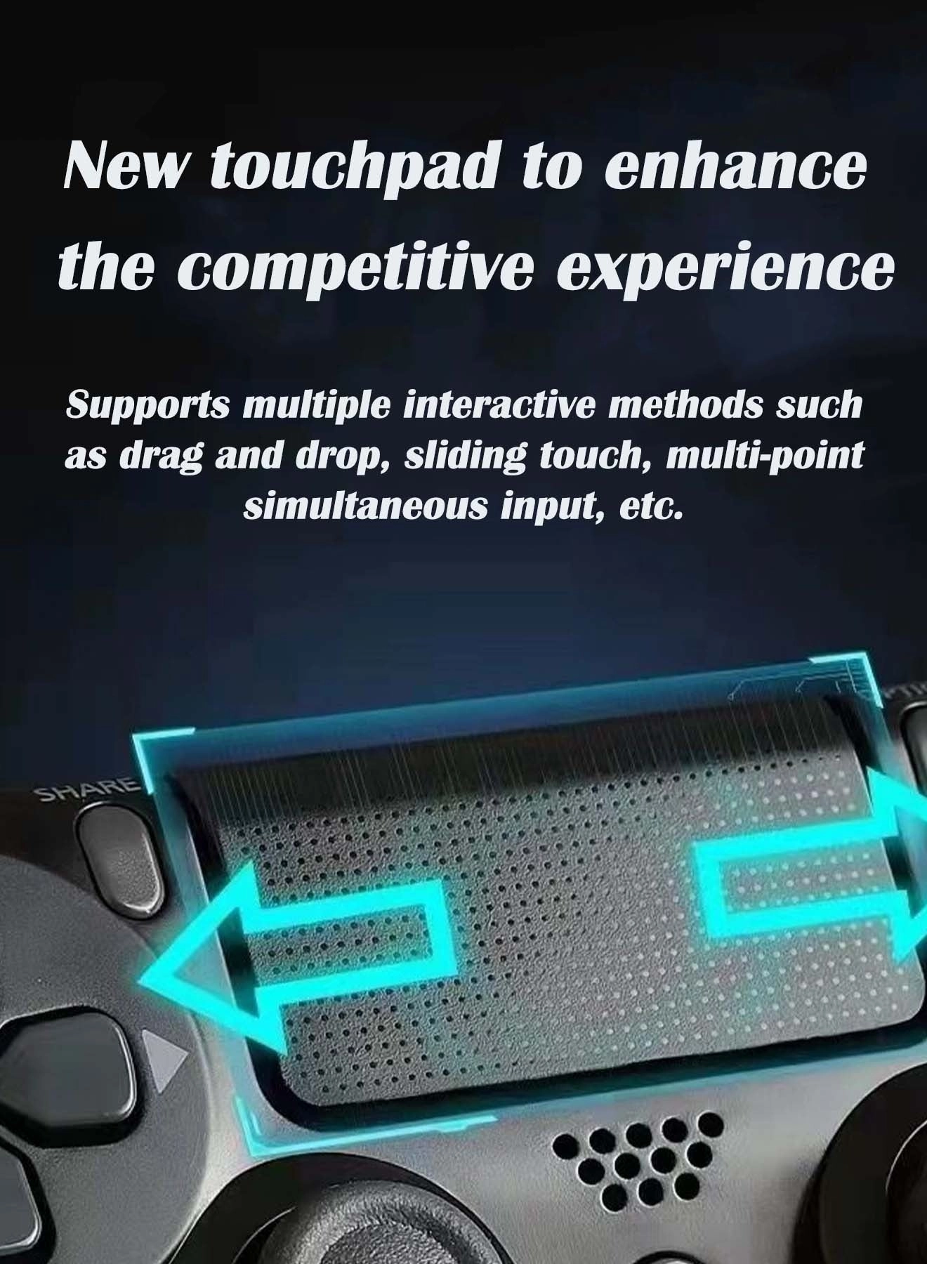 DualShock 4 V2 Wireless Controller (PS4) Black