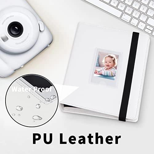 2x3" 288 Pockets Faux Leather Photo Album