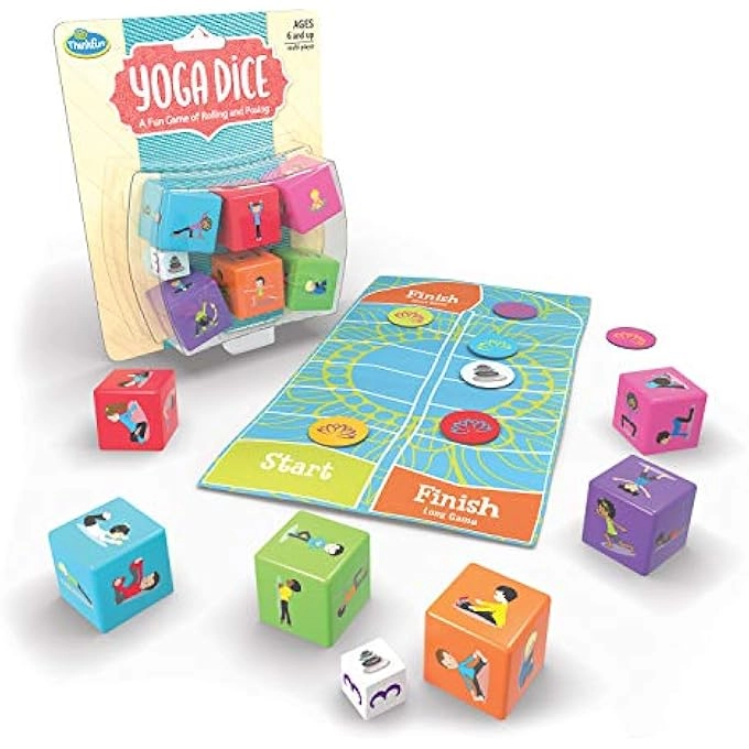 ThinkFun Yoga Dice