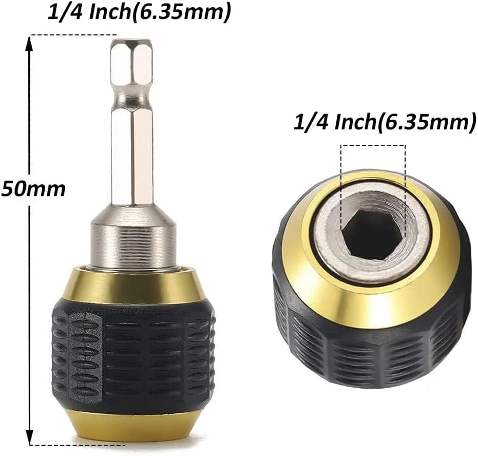 Drill Bit Holder - 50mm 1/4 inch