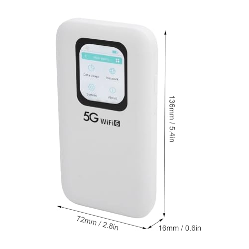 Portable 5G WiFi Router - 2770Mbps WIFI6