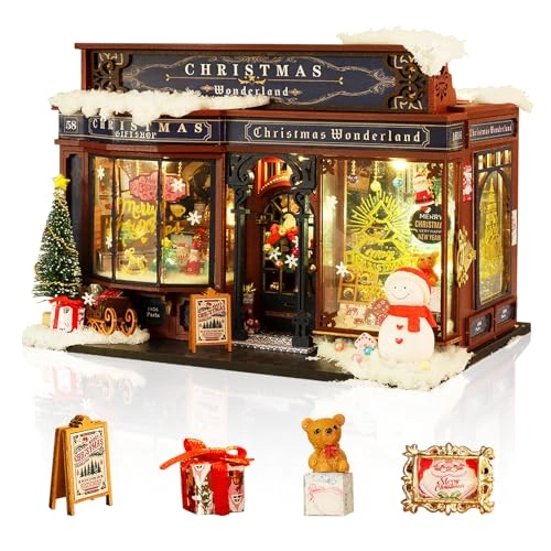 Miniature Dollhouse Kit - Paper Green