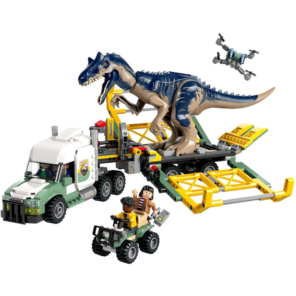 Jurassic World Allosaurus Transport Truck (76966) - 8+ Multicolor