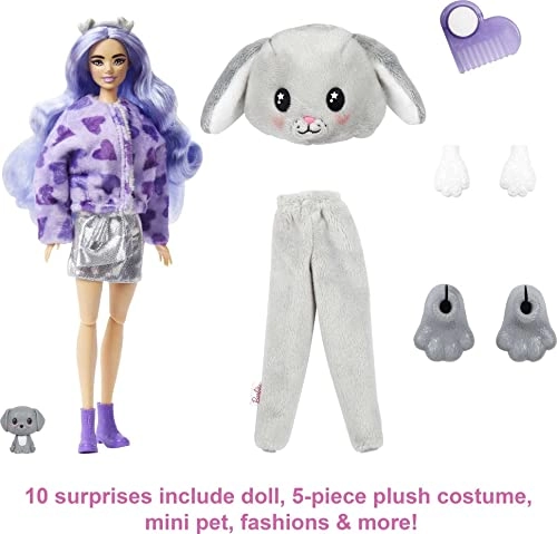 Barbie Cutie Reveal - 10 Surprises Puppy as Frog Ages 36+
