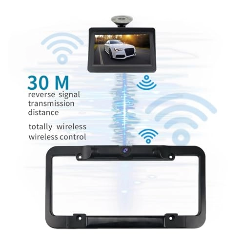 Wireless Car Monitor - Night Vision Wireless 480*272 pixels