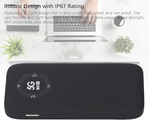 5G Mobile Hotspot - 2770Mbps WiFi 6