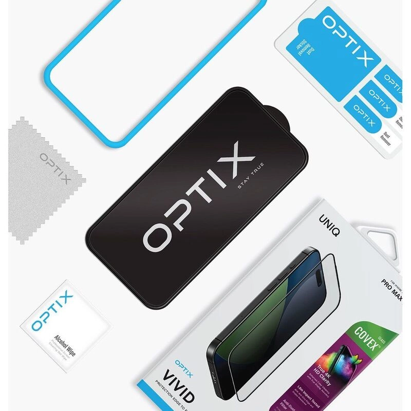 Vivid Clear Tempered Glass Screen Protector for iPhone Air