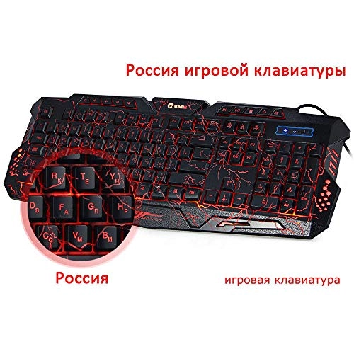 Gaming Keyboard Mouse Set - US Wired/Wireless