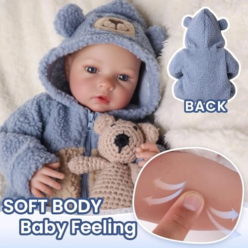 Reborn Doll 002MSWA-TC3 - Vinyl Ages 3+