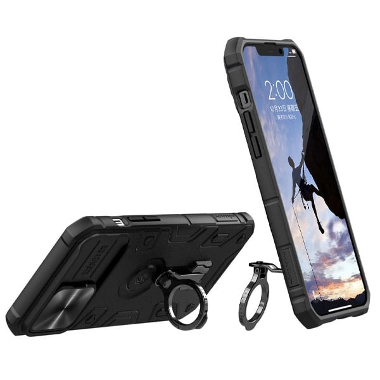 Armor Magnetic Back Case for iPhone 13 Pro Max