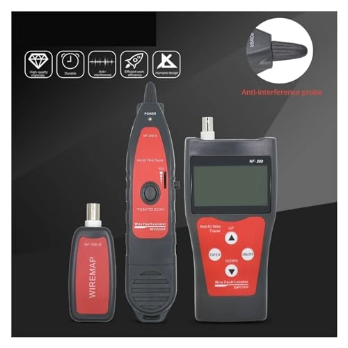 NF-300 - RJ45 RJ11 BNC USB open short crossover crosstalk