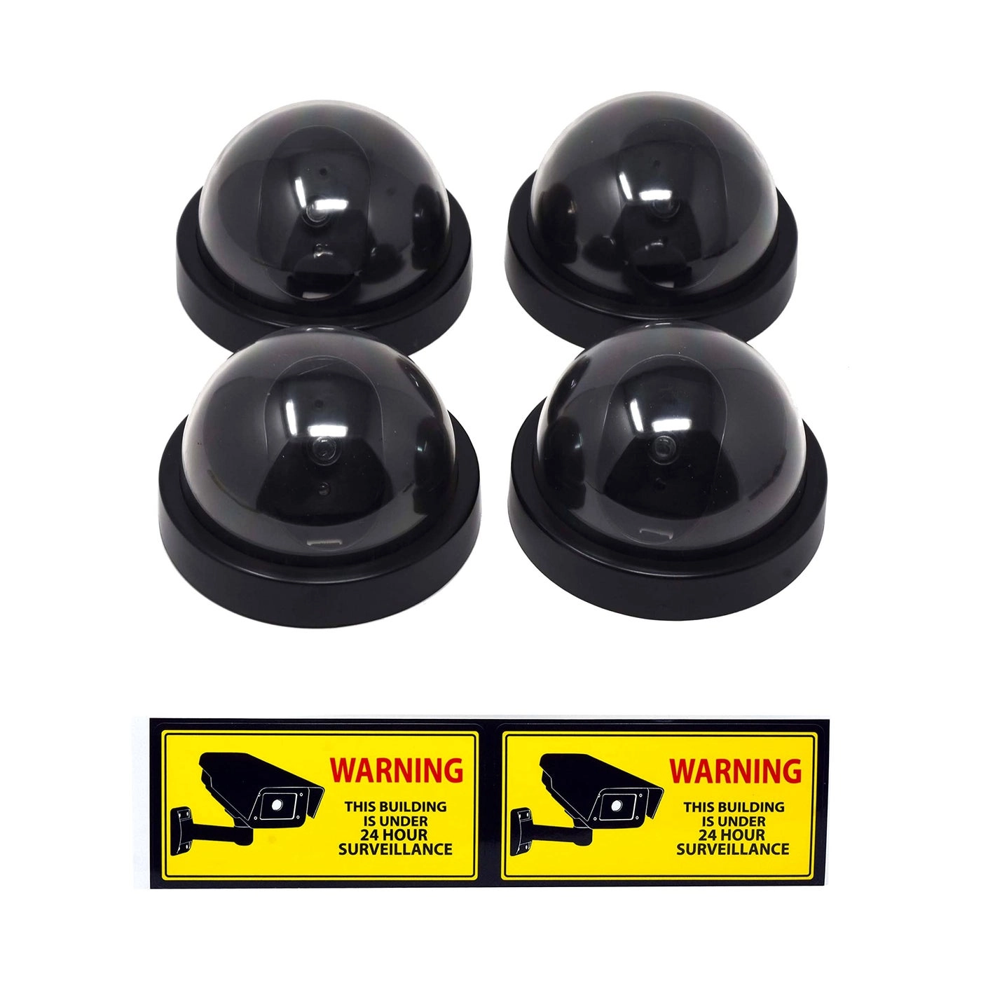 Dummy Security Dome Camera - Indoor, Outdoor Set