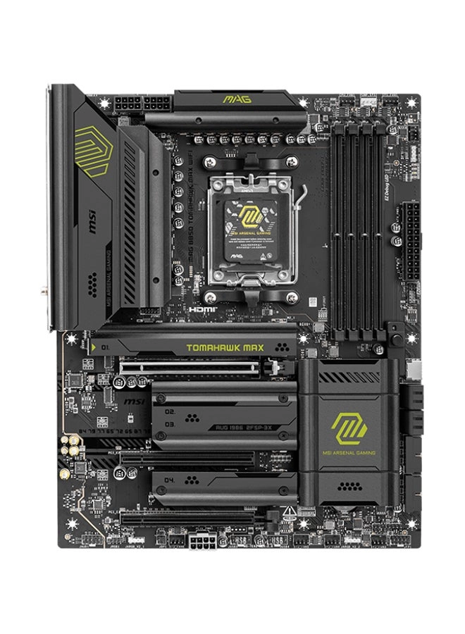 MSI MAG B850 TOMAHAWK MAX - Socket AM5 DDR5 8400-5600 (OC) PCIe 5.0 x16