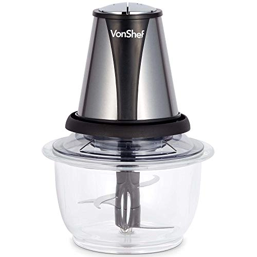 Electric Mini Food Chopper - 1.2 Liters