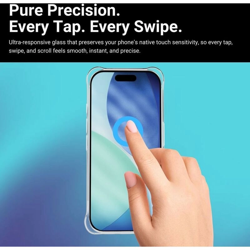 HD Tempered Glass Screen Protector for iPhone 17