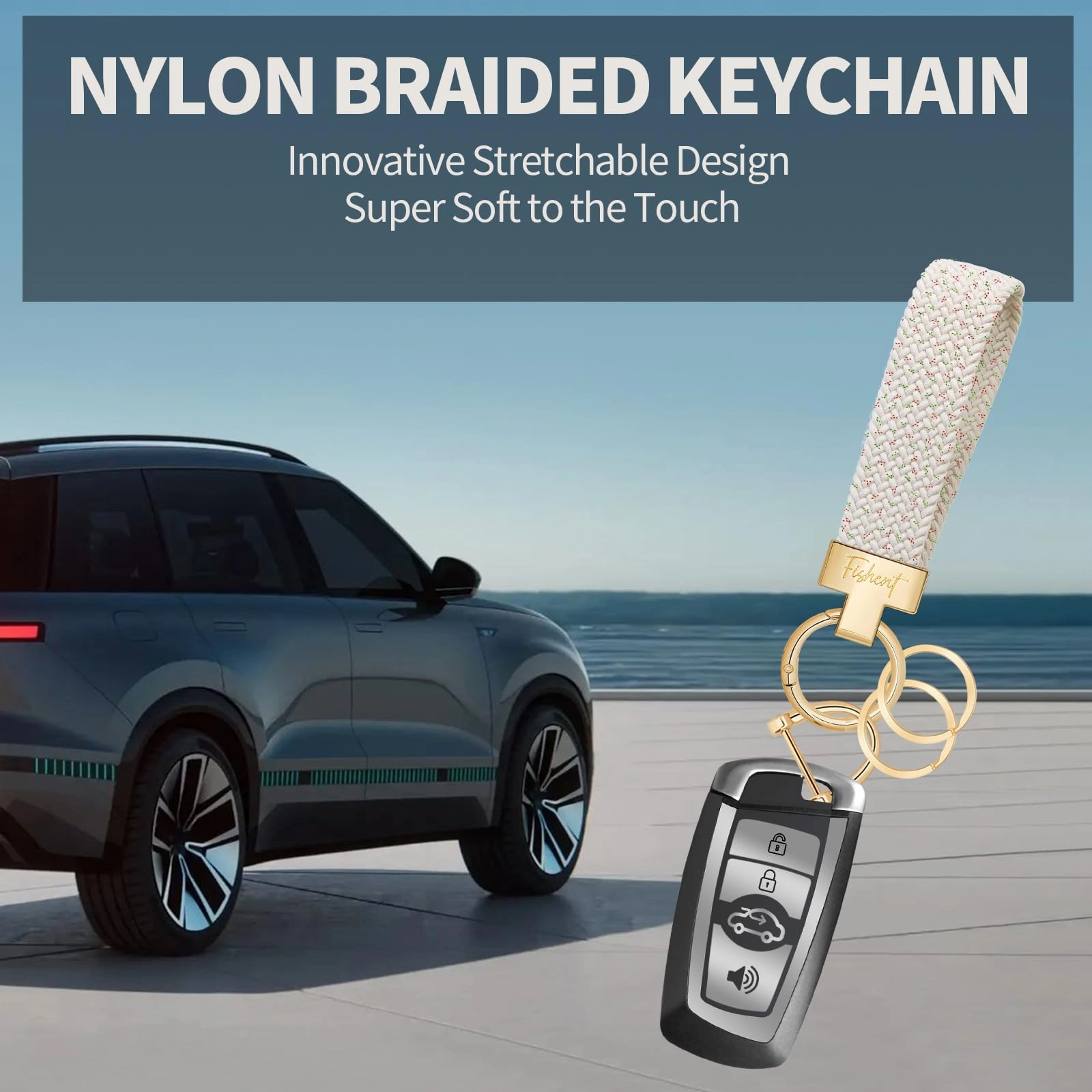 Stretchy Car Keychain - Fun
