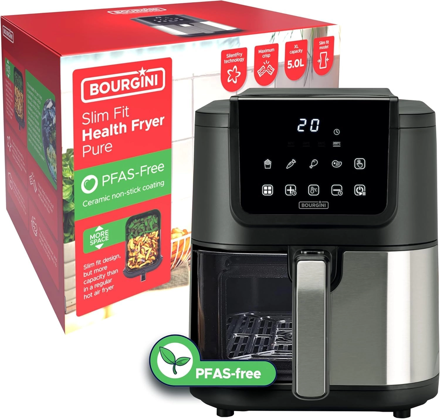 Ceramic coated air fryer XL