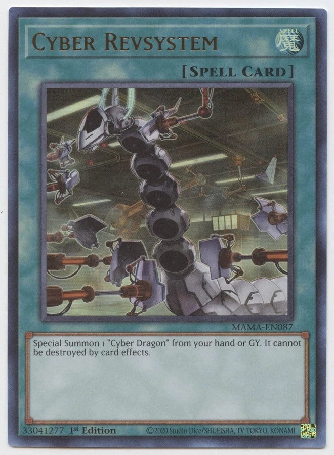Yu-Gi-Oh! Cyber Revsystem MAMA-EN087 - 1st Edition