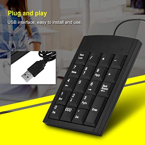 Numeric Keypad - 19-Key Wired Backlit
