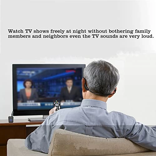 Bone Conduction Headsets - Wireless Black 200mAh