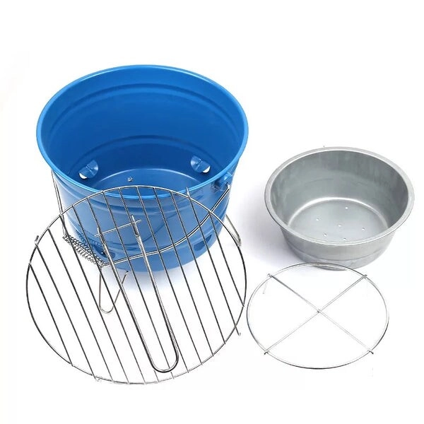 BBQ Bucket - Wooden Charcoal