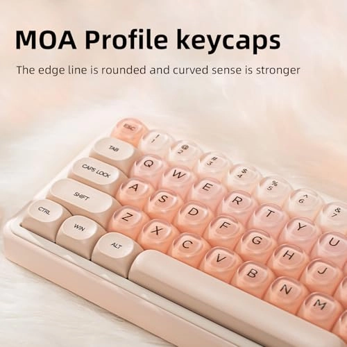MOA Keycaps - 130 Keys Gradient Pink PBT