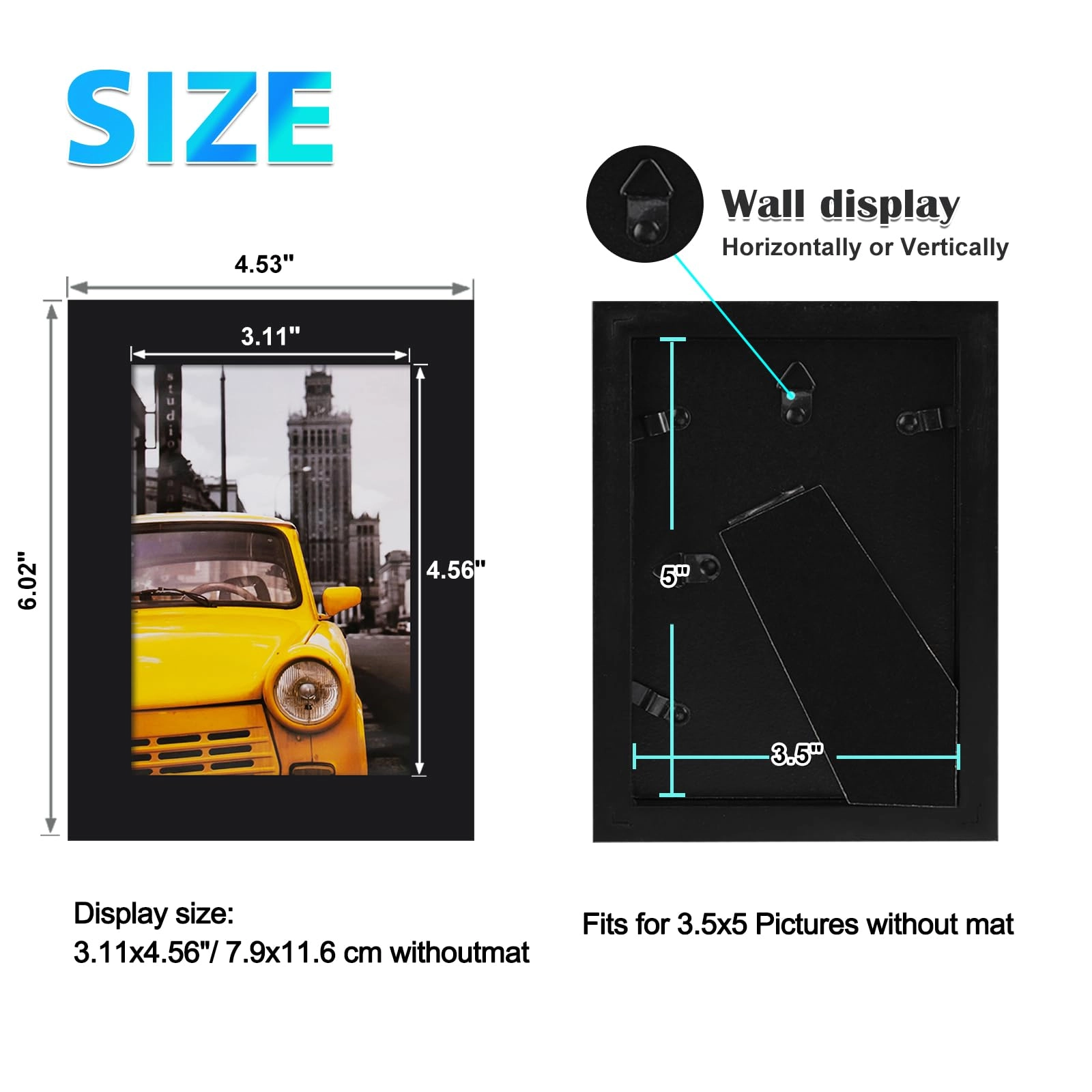 Photo Frames - 5x3.5