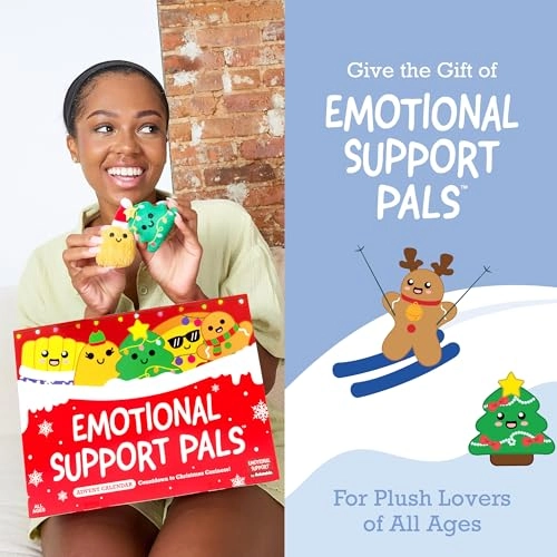 Emotional Support Plush - Emotional Support Advent Calendar - 23 cm - Assorted Styles