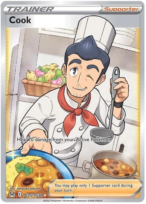 Pokémon Pokemon Cook TG25/TG30 - English + Toploader