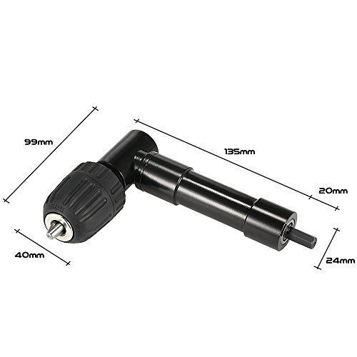 Right Angle Drill Attachment - 0.8-10mm 8mm hex shank