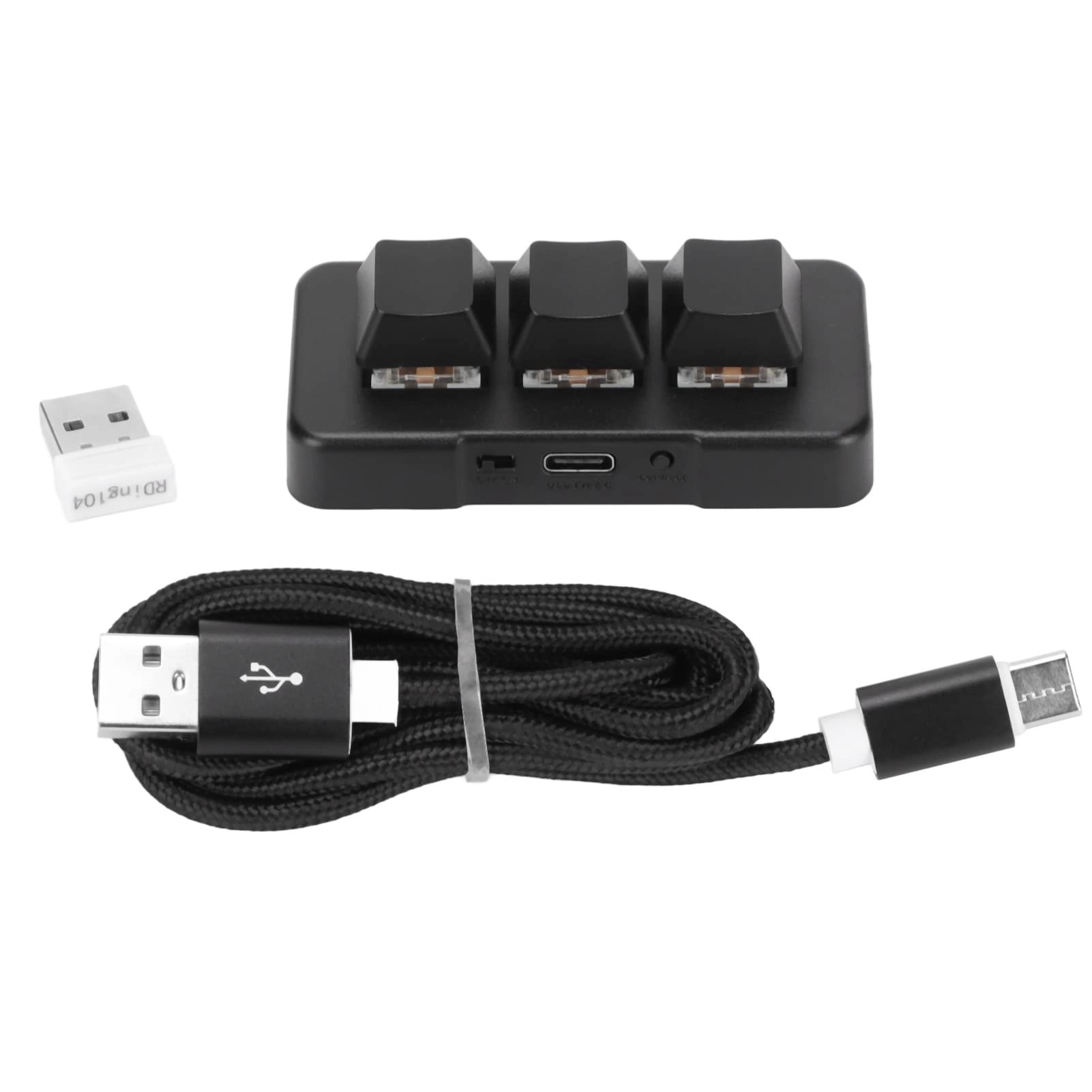 3 Button Keyboard - Wired/Wireless