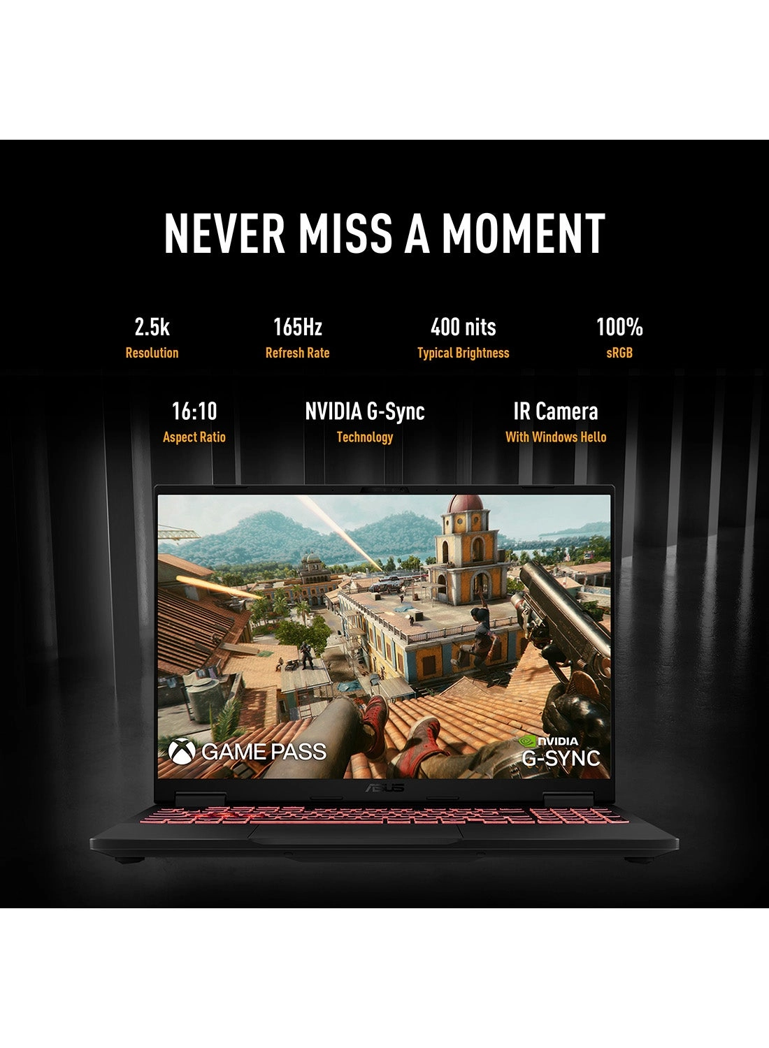 TUF Gaming A16 FA608PP - 16'' Ryzen 9-8940HX 16GB 1000 GB SSD