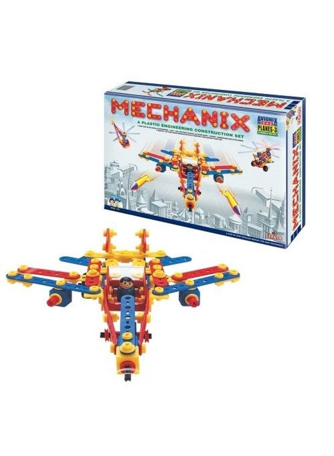 MECHANIX Plastic Series Planes-3 - 15 Models Made In India
