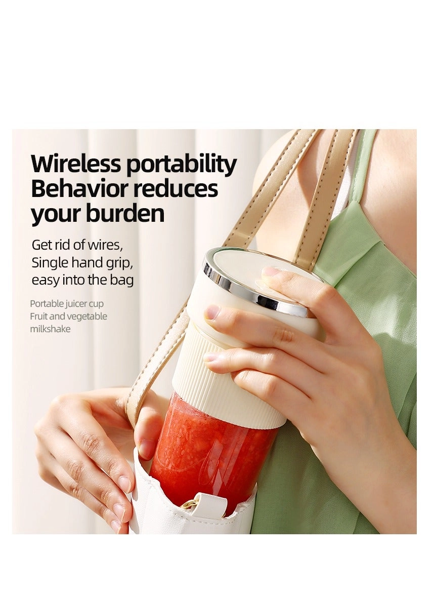 K1 - Portable Blender USB Rechargeable Silicone Straw