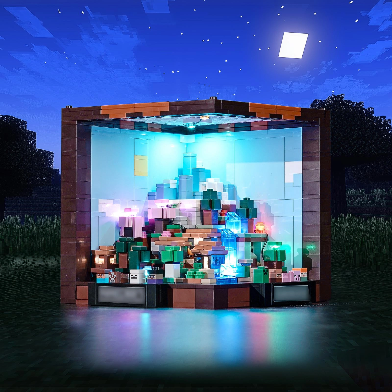 Brickshining LED Lighting Compatible with Lego The Crafting Table 21265 - Light Kit