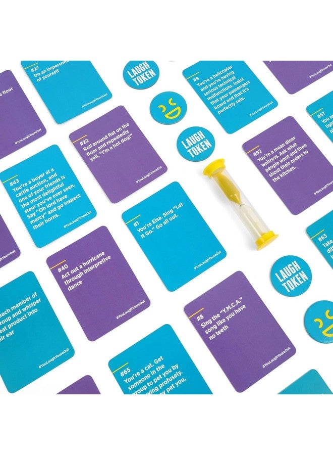 You Laugh You're Out - Ages 14+ 125 Prompt Cards