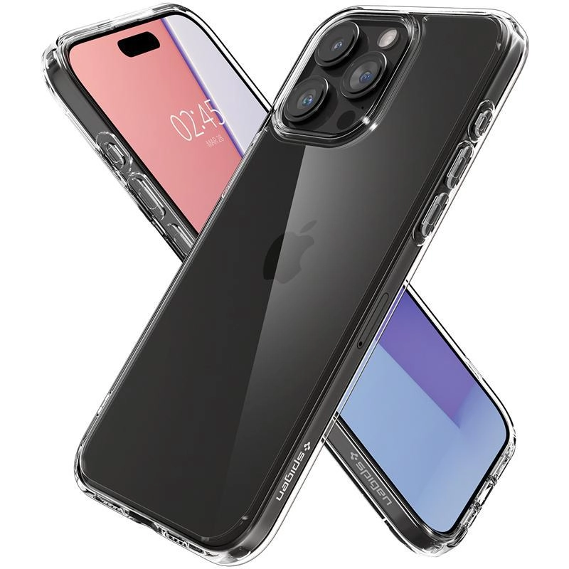 Crystal Hybrid Back Cover for iPhone 15