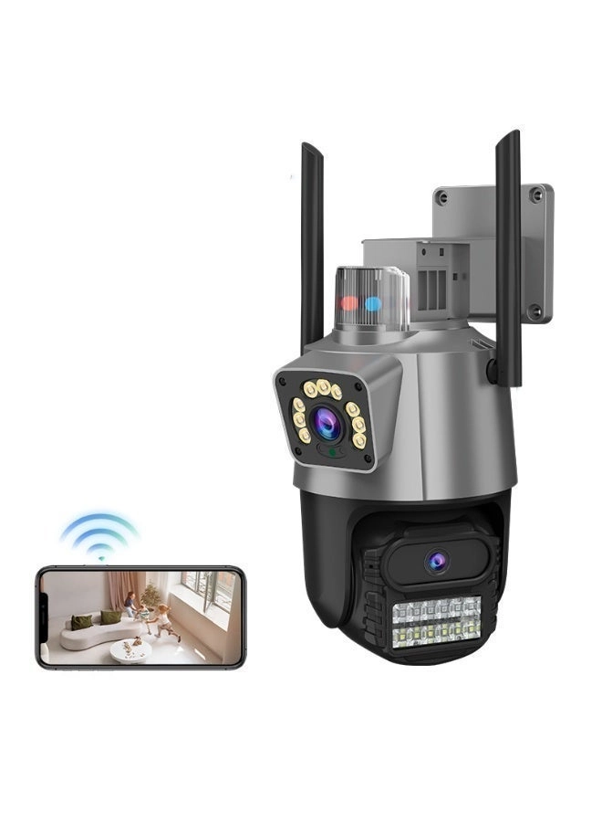 Indoor Outdoor Wi-Fi Security Camera 8MP