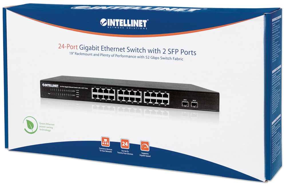 24 Port Gigabit SFP (Managed) 24-ports