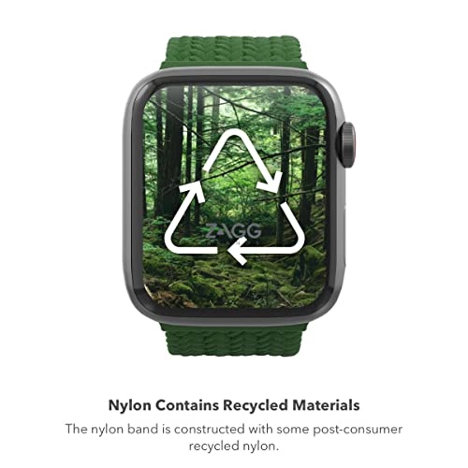 Nylon Braided Watch Band for Apple Watch 42/44/45mm