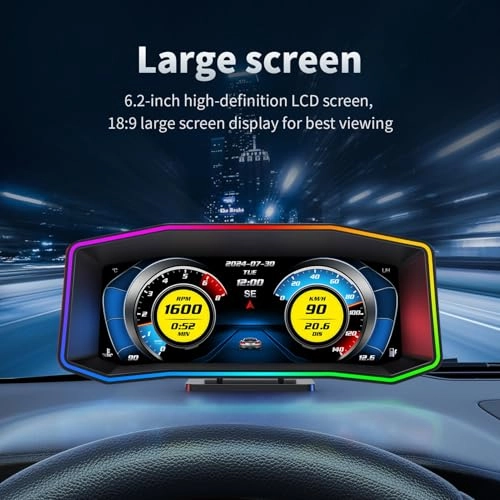 HUD Display - GPS Inclinometer Accelerometer