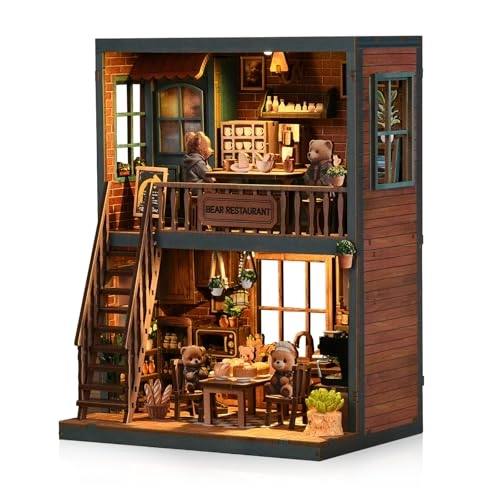 Book Nook Kit - Insertable Dust Protection Plate Miniature Dollhouses